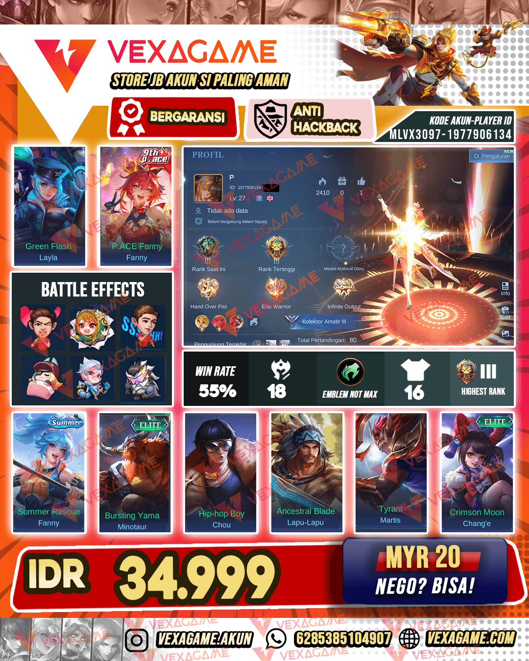 Akun Murah
