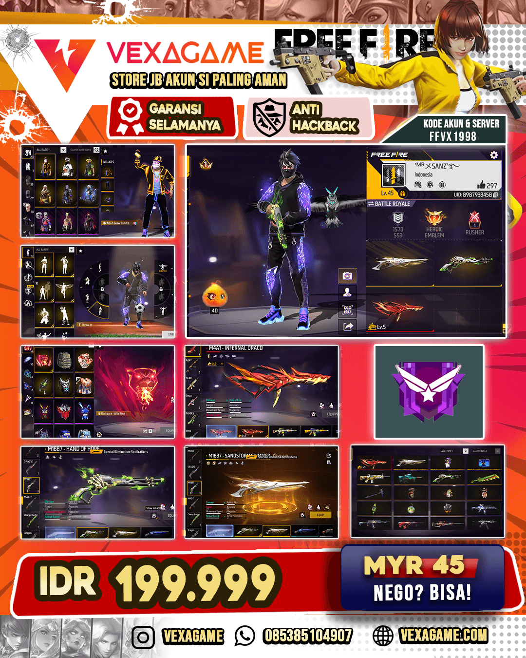 SG Gurun | SG Lumut | 1 Evo Lv 5 |