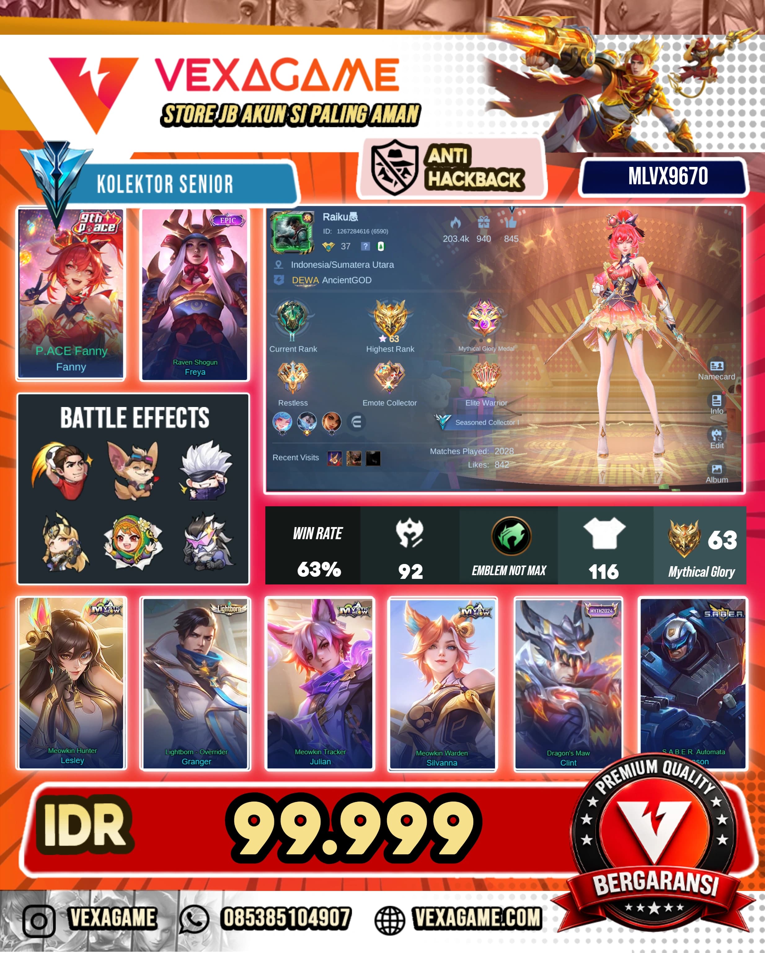 Fanny P Ace | Freya Epic