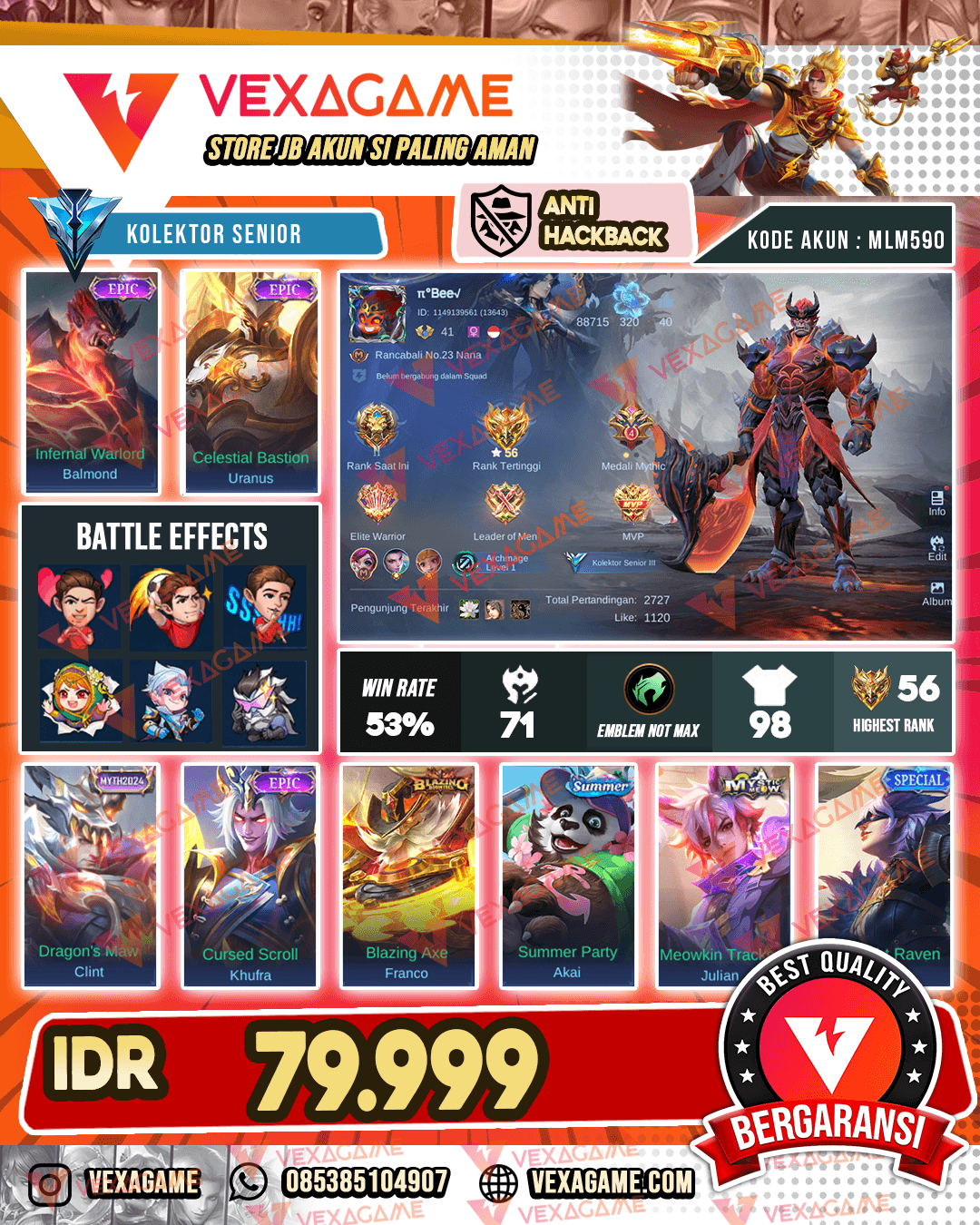 Balmond Epic | Uranus Epic