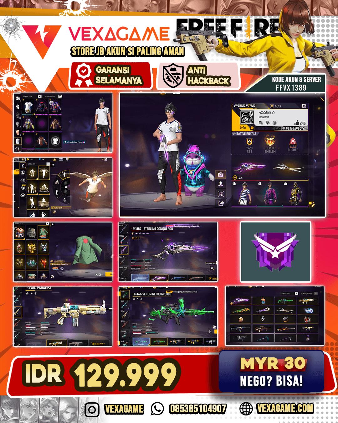 1 EVO M1887 LVL-4 | SCAR PARADISE | M4A1 VENOM NETHERWORLD