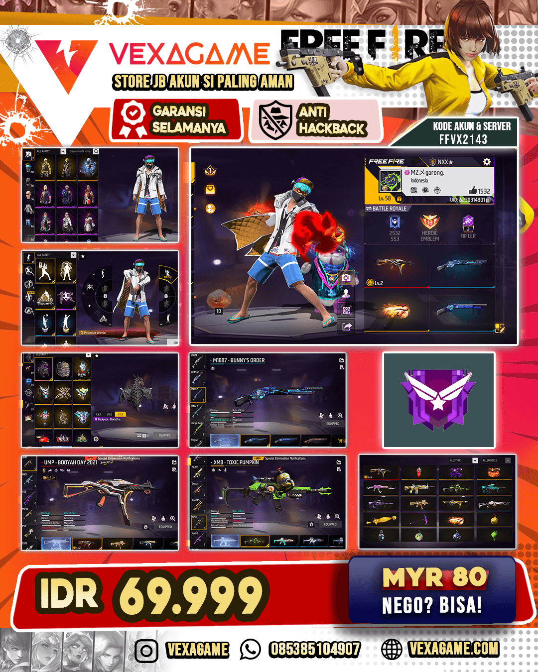 UMP Booysh Day Lv 2 | Vault 120++  | Sg 2 BIru