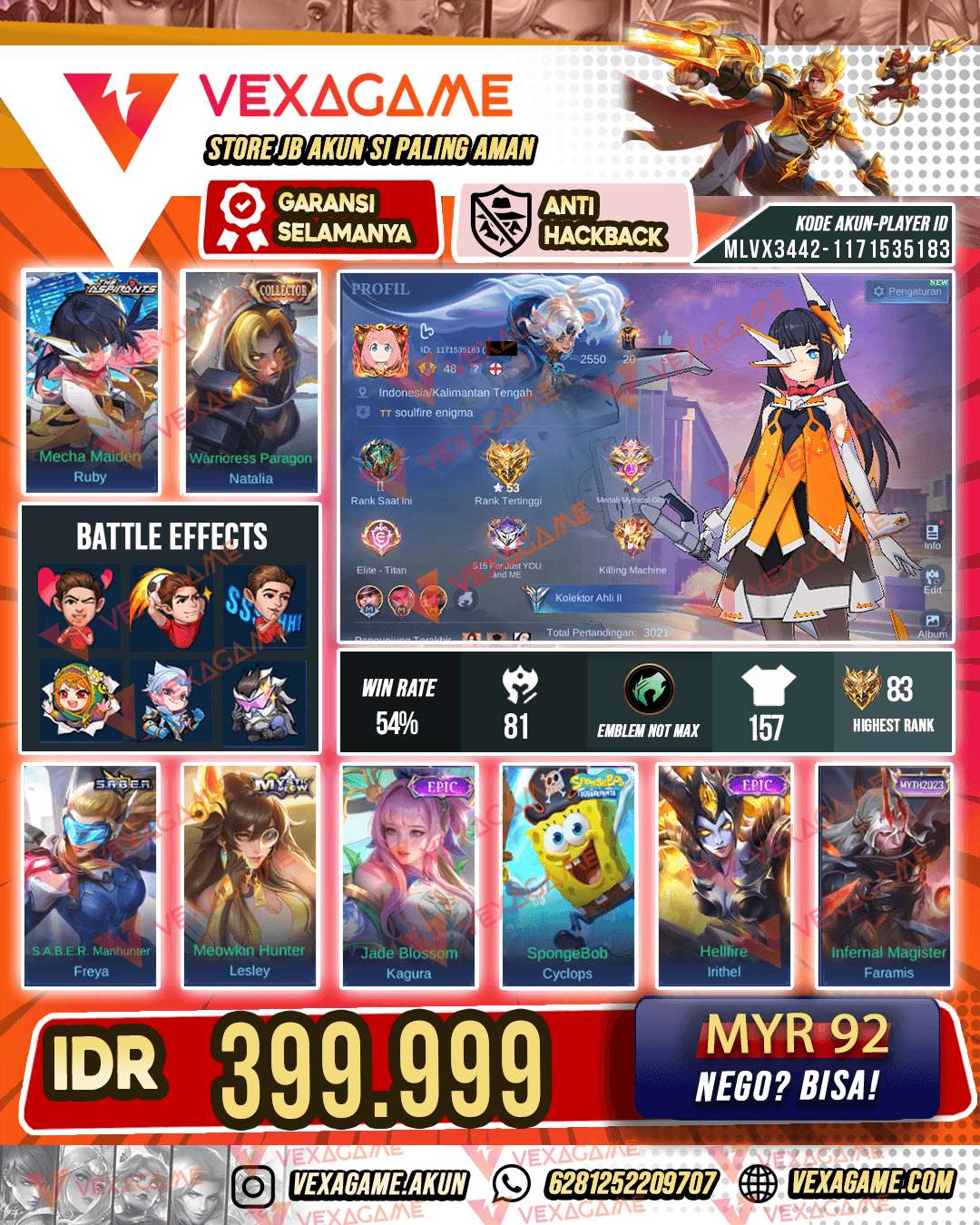 Ruby Aspirants | Ex Glory