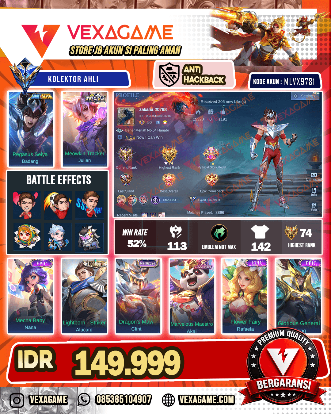 Badang Saint Seiya | Julian Myaw