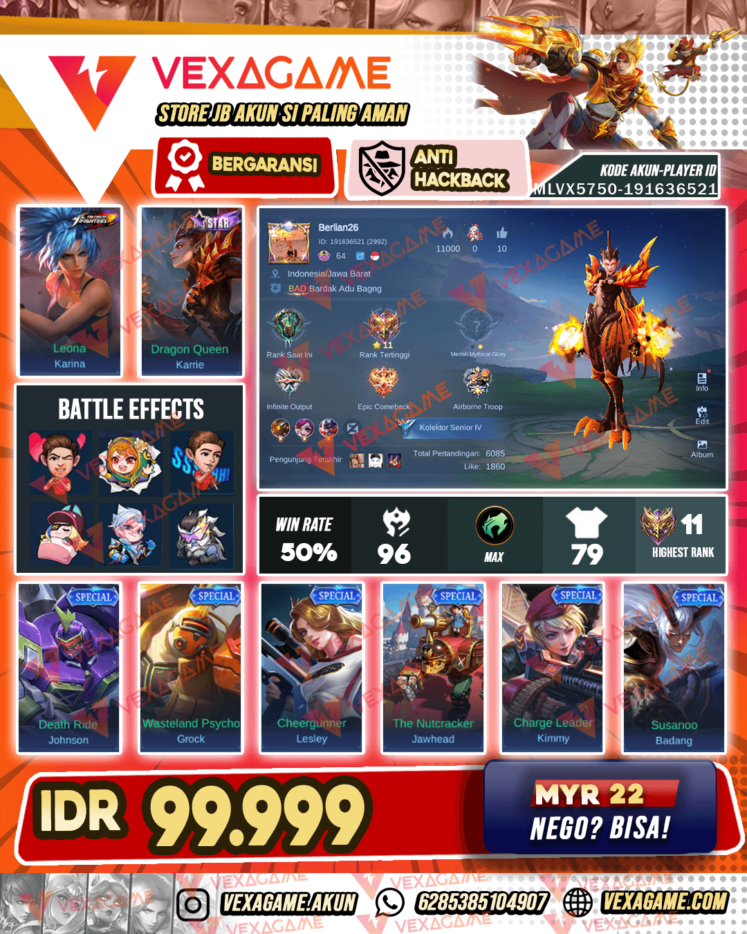 Karrie Starlight | Karina KOF | Emblem MAX