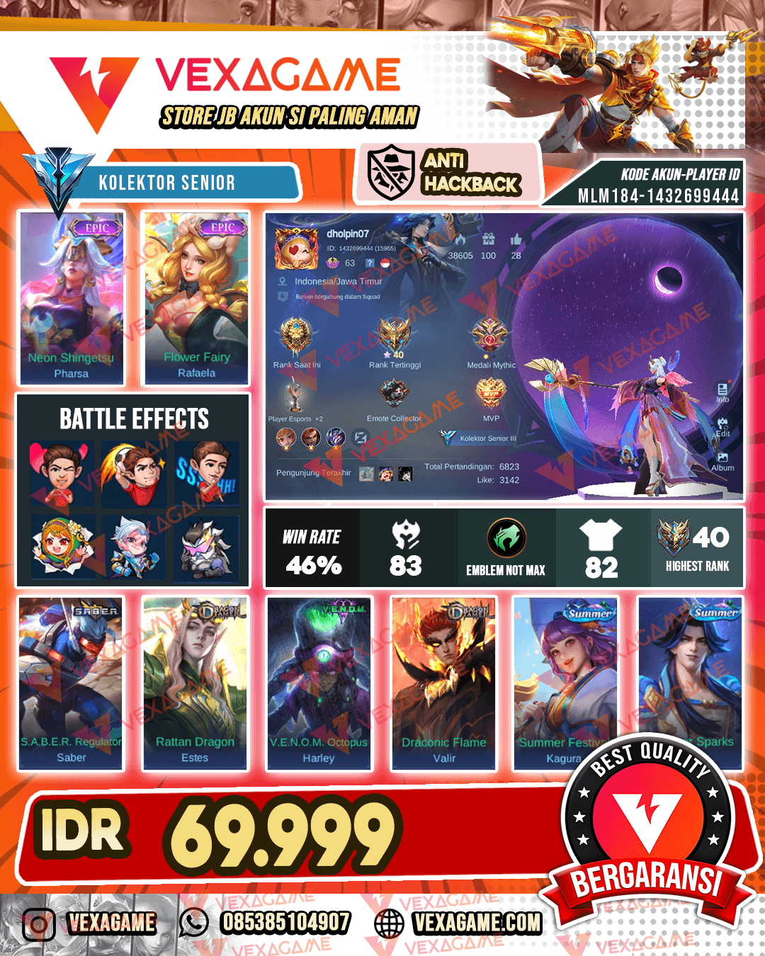Pharsa Epic | Rafaela Epic
