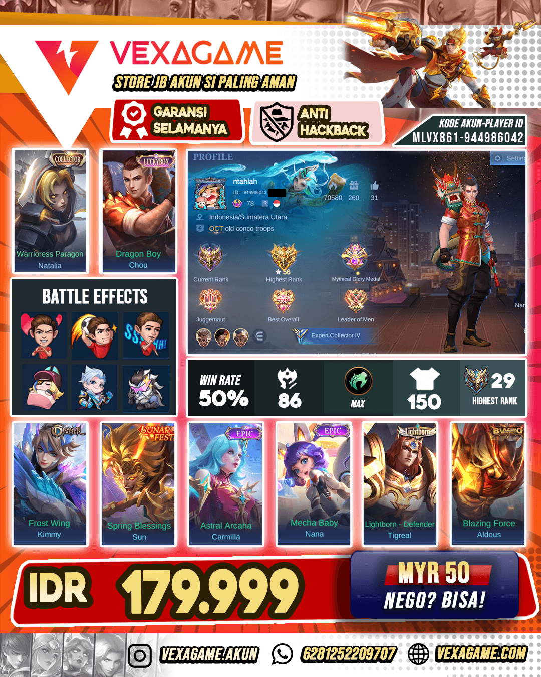 Chou Lucky Box Murah