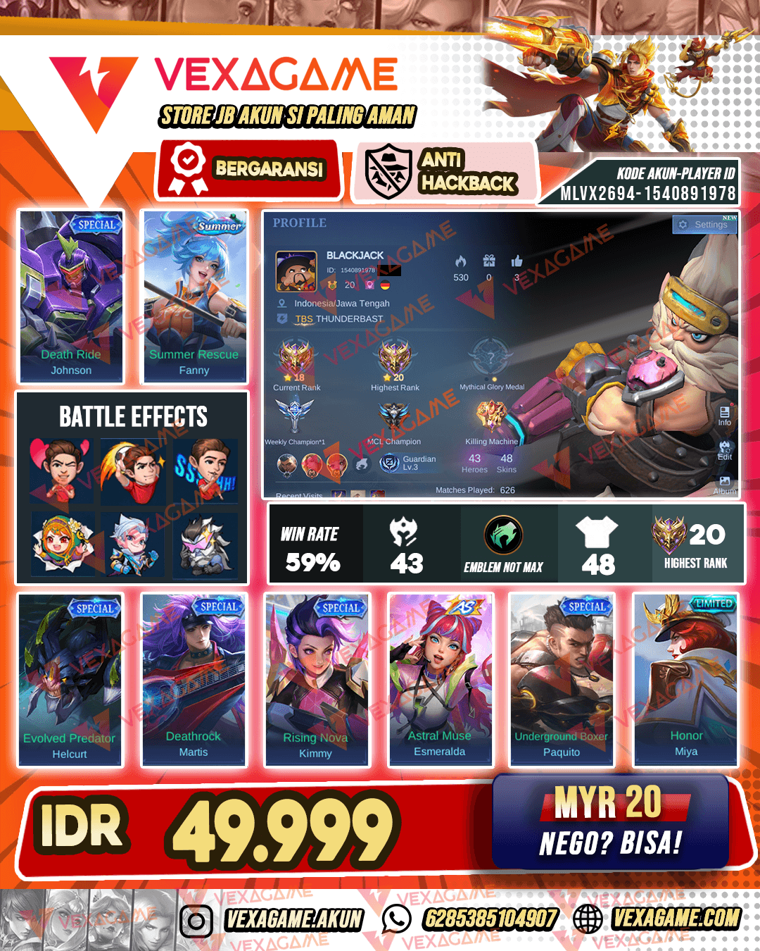 Akun Murah