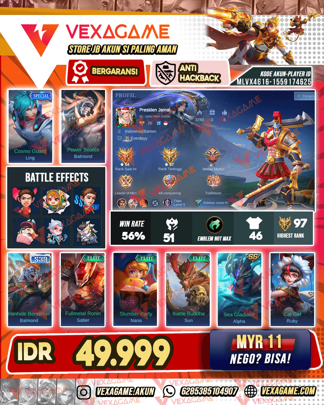 Akun Murah Budget Pelajar