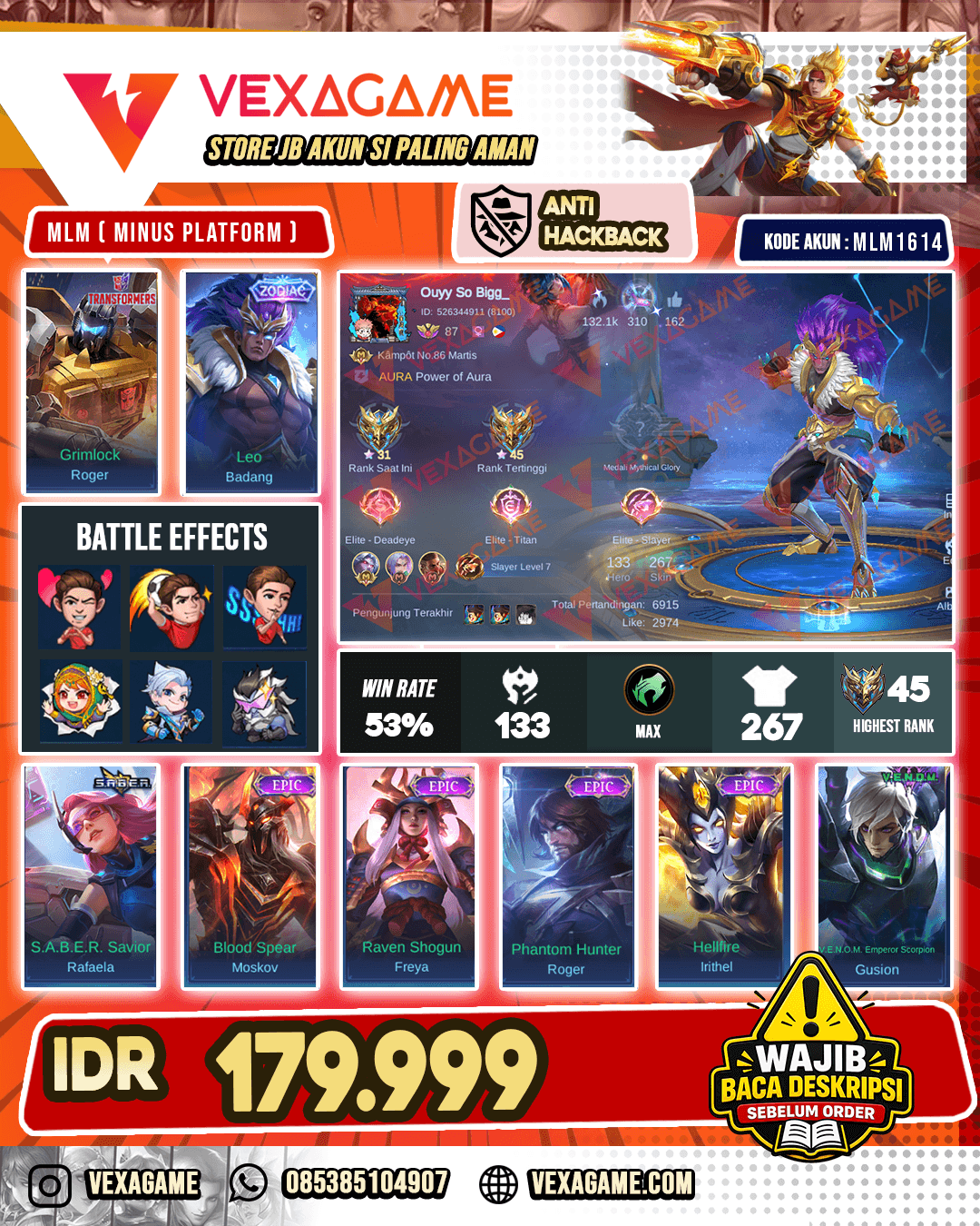 Badang Zodiac | Roger Transformers