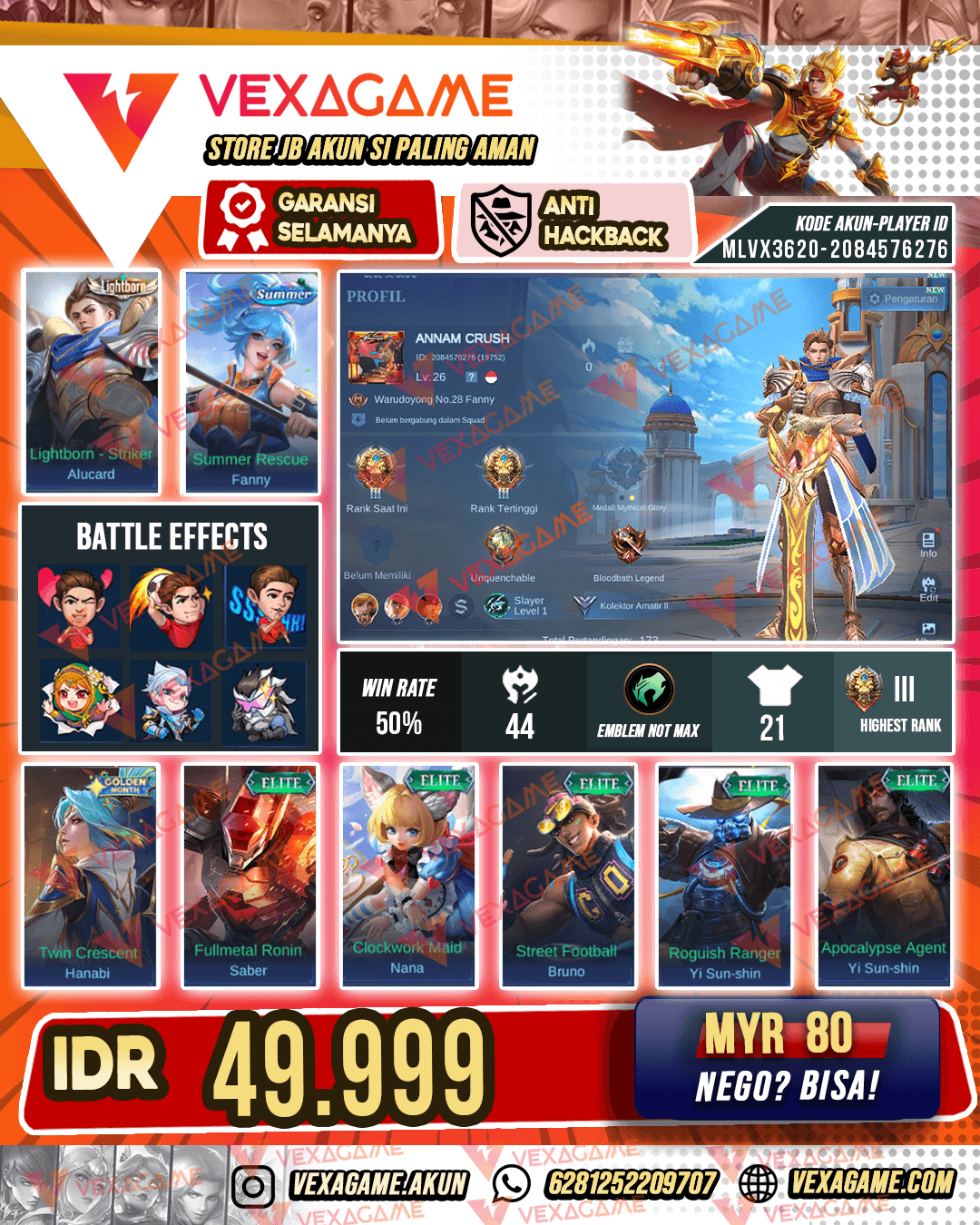 Polosan Alucard Lightborn