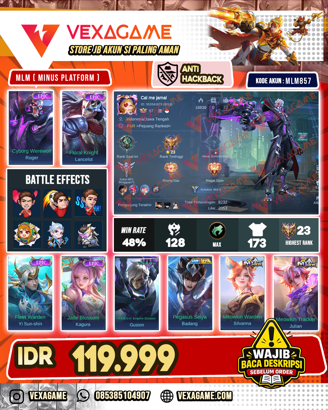 Roger Epic | Lancelot Epic