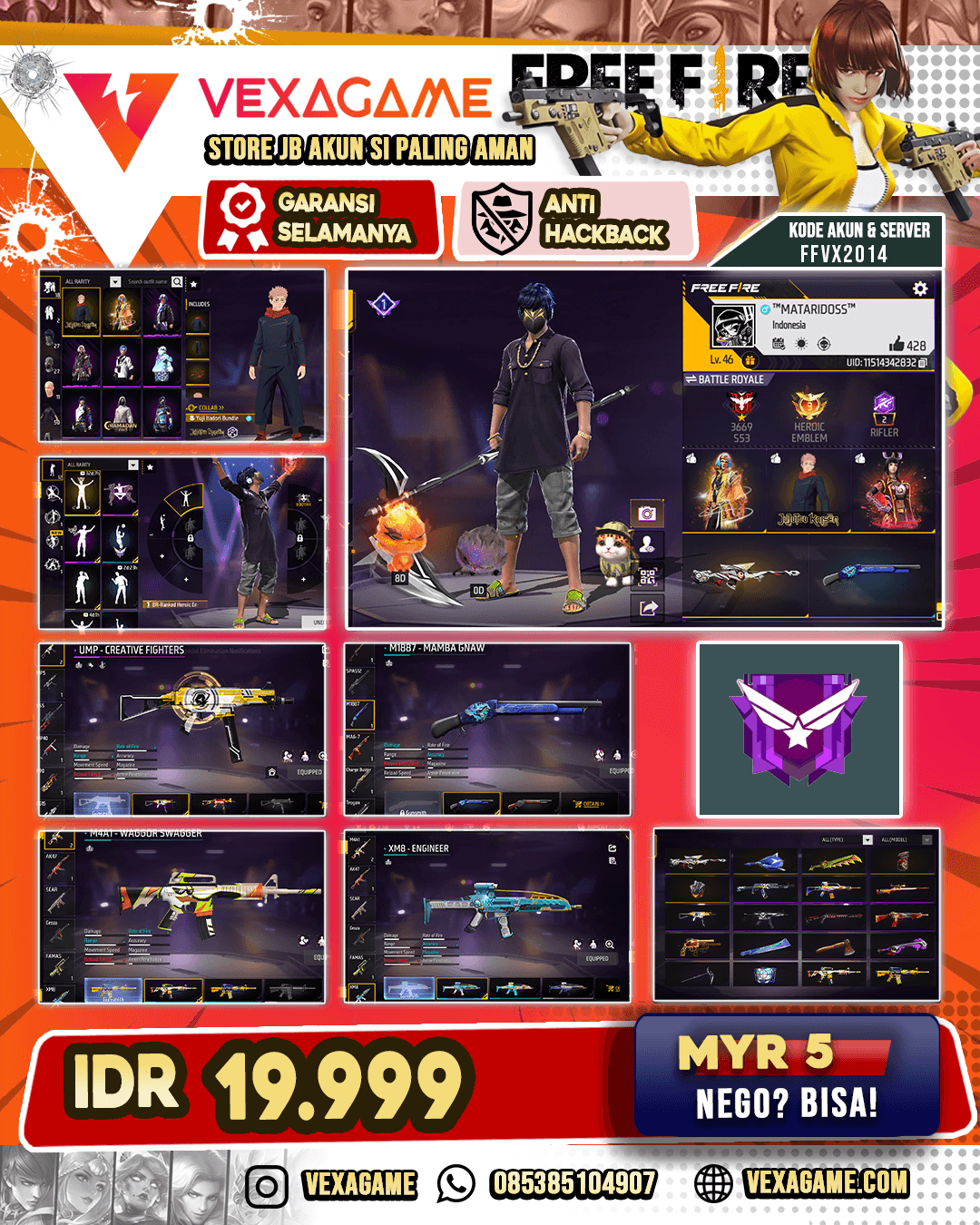 FF MURAH BANGET