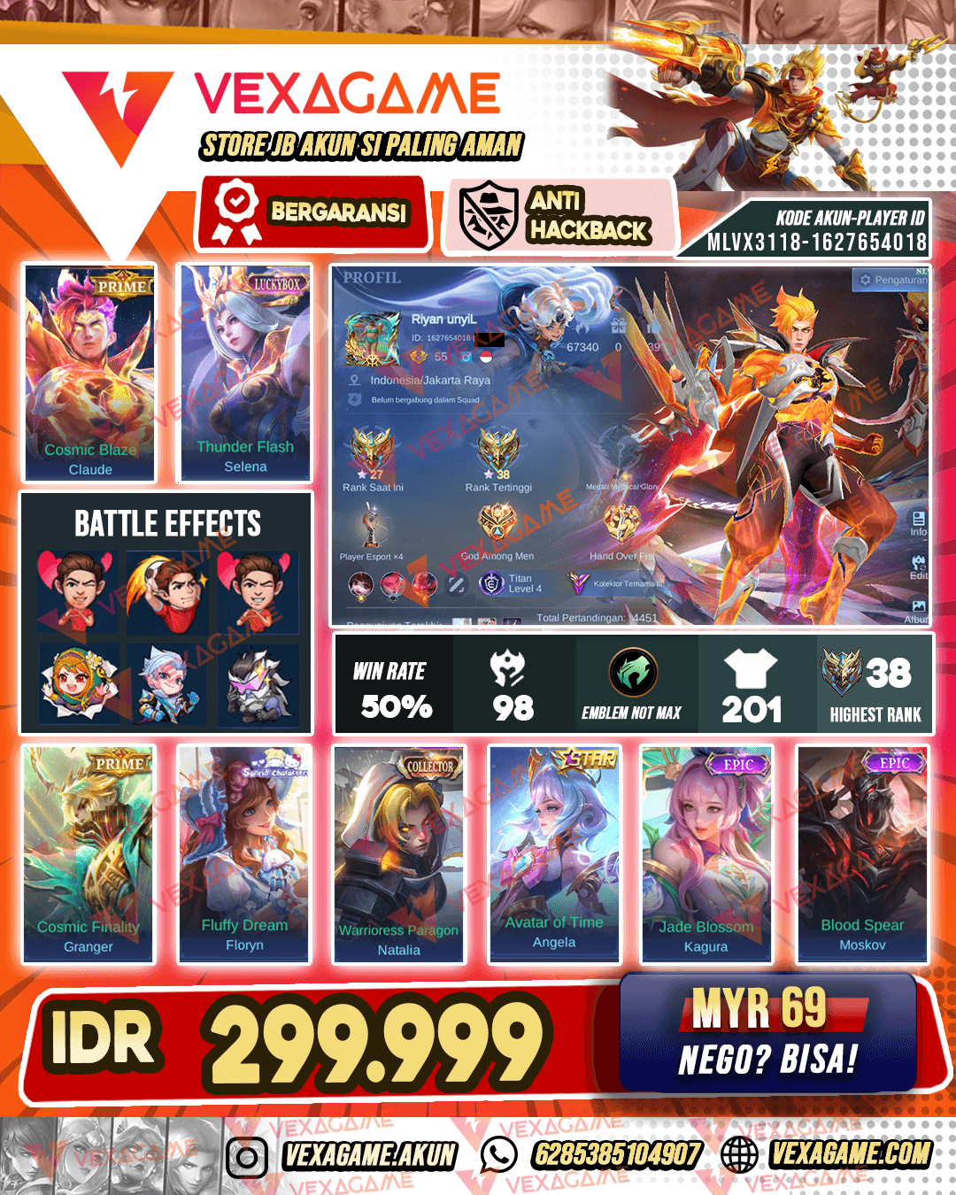 Claude Prime | Selena Luckybox