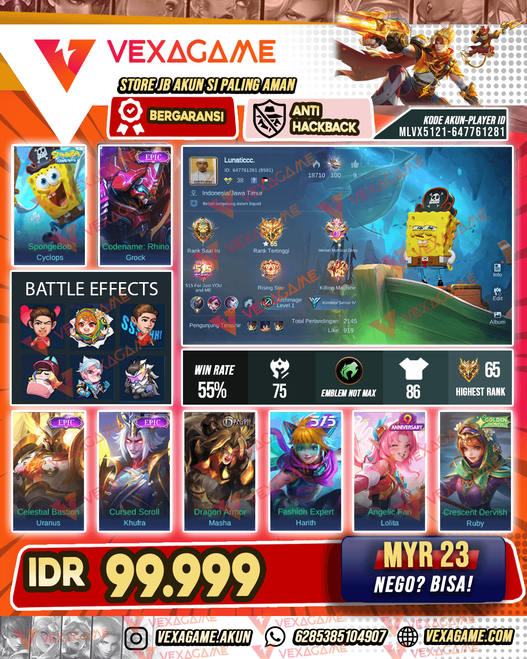 Cyclops Spongebob X Grock Epic