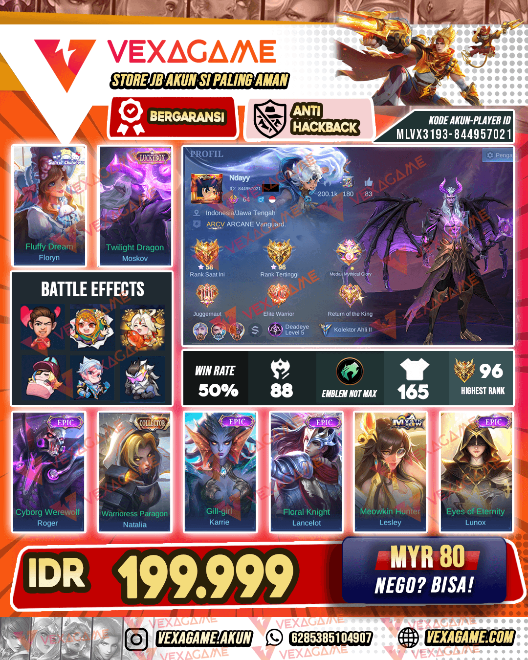 Floryn Sanrio X Moskov Luckybox | Emblem MAX