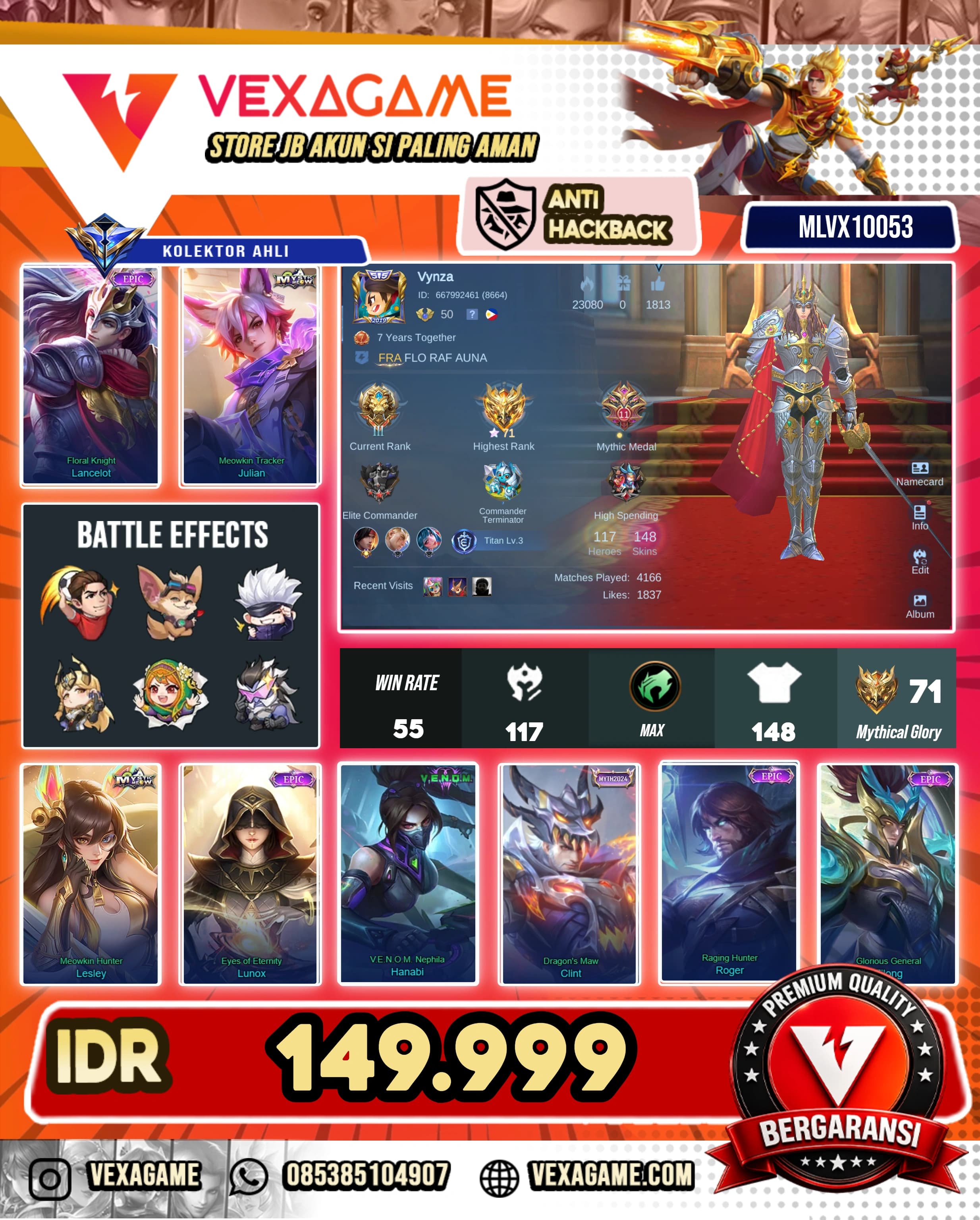 Lancelot Epic | Julian Miaw