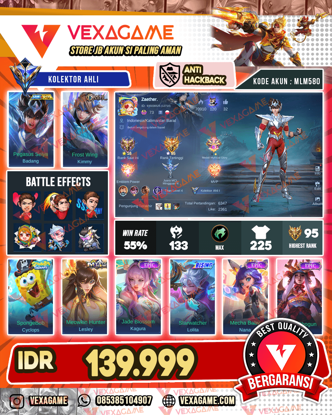 Badang Saint seiya | KImmy Dragon Tamer