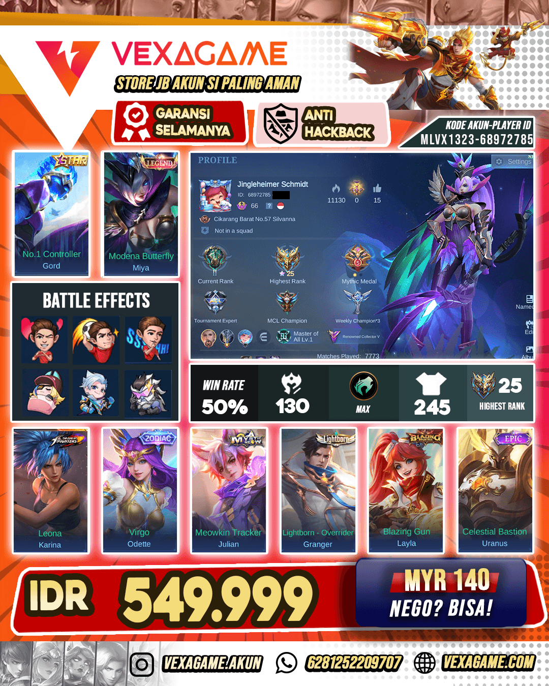 Miya Legend Polosan