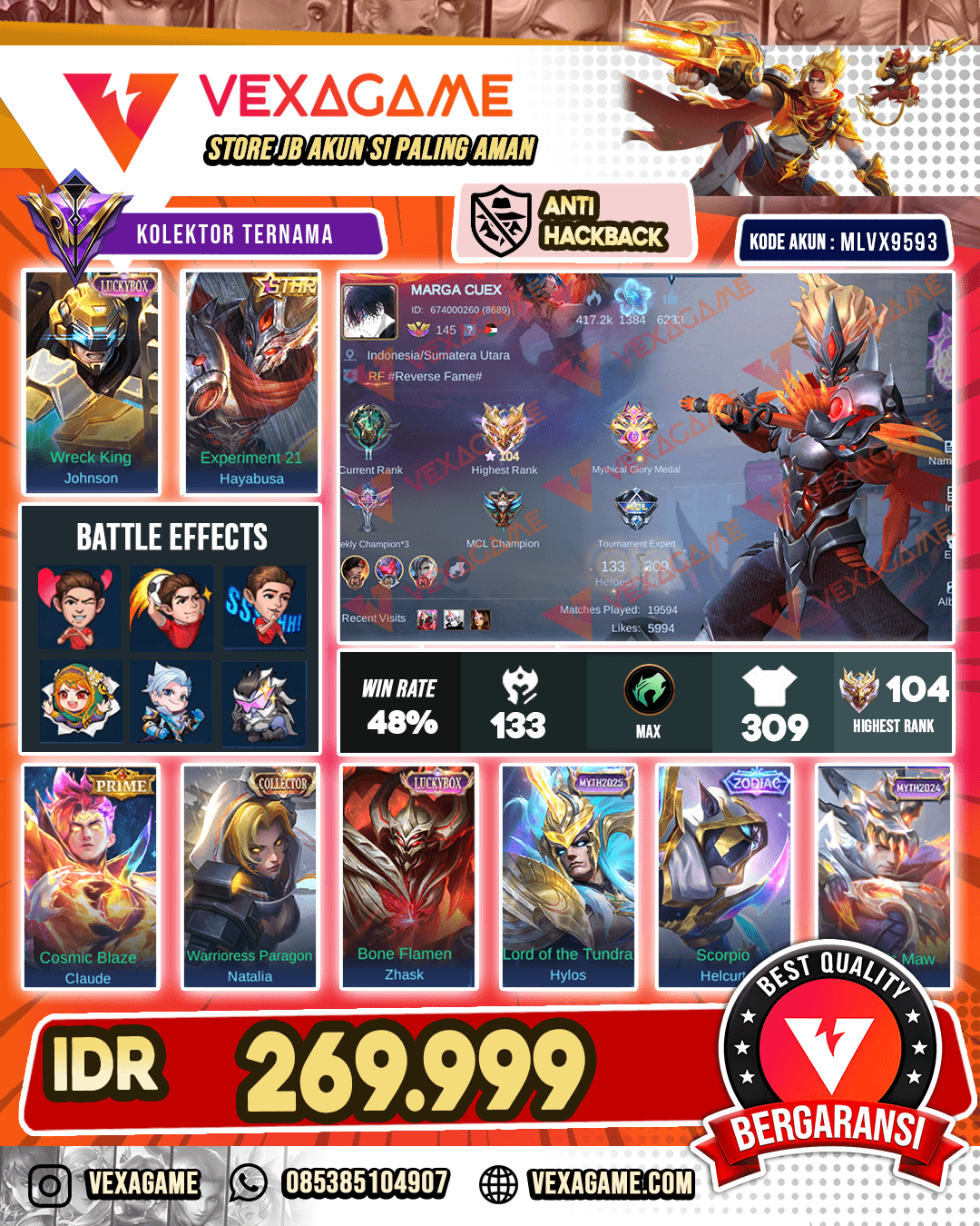 Hayabusa Annual Star | Jhonson Luckybox | EX Immo
