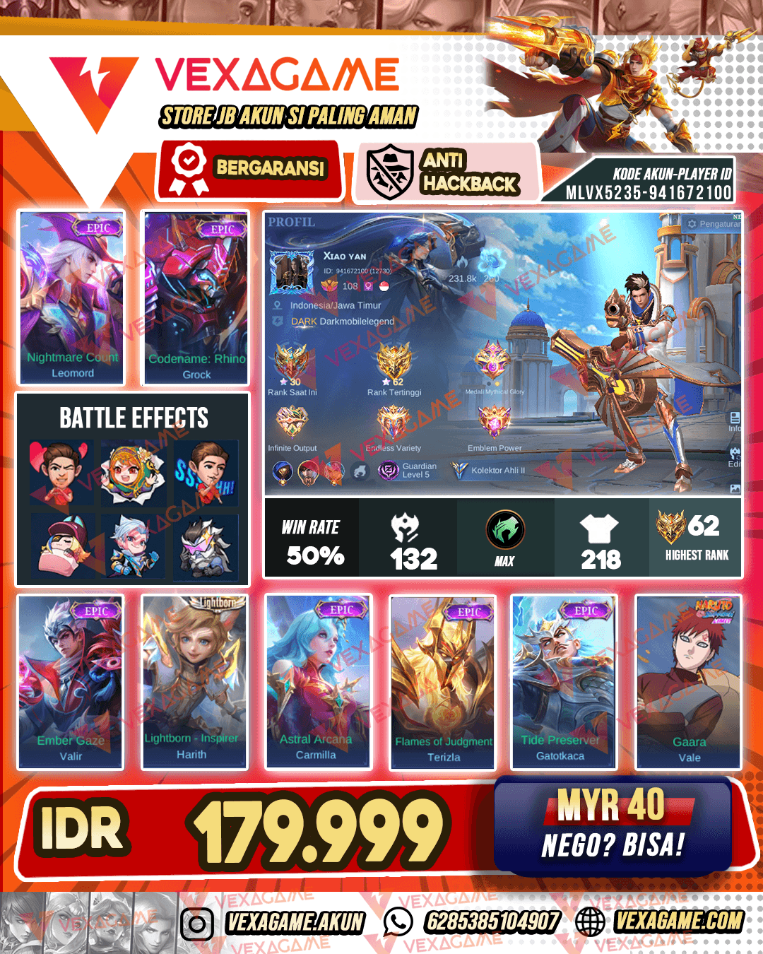 Leomord epic | Grock Epic | Emblem MAX & Hero MAX