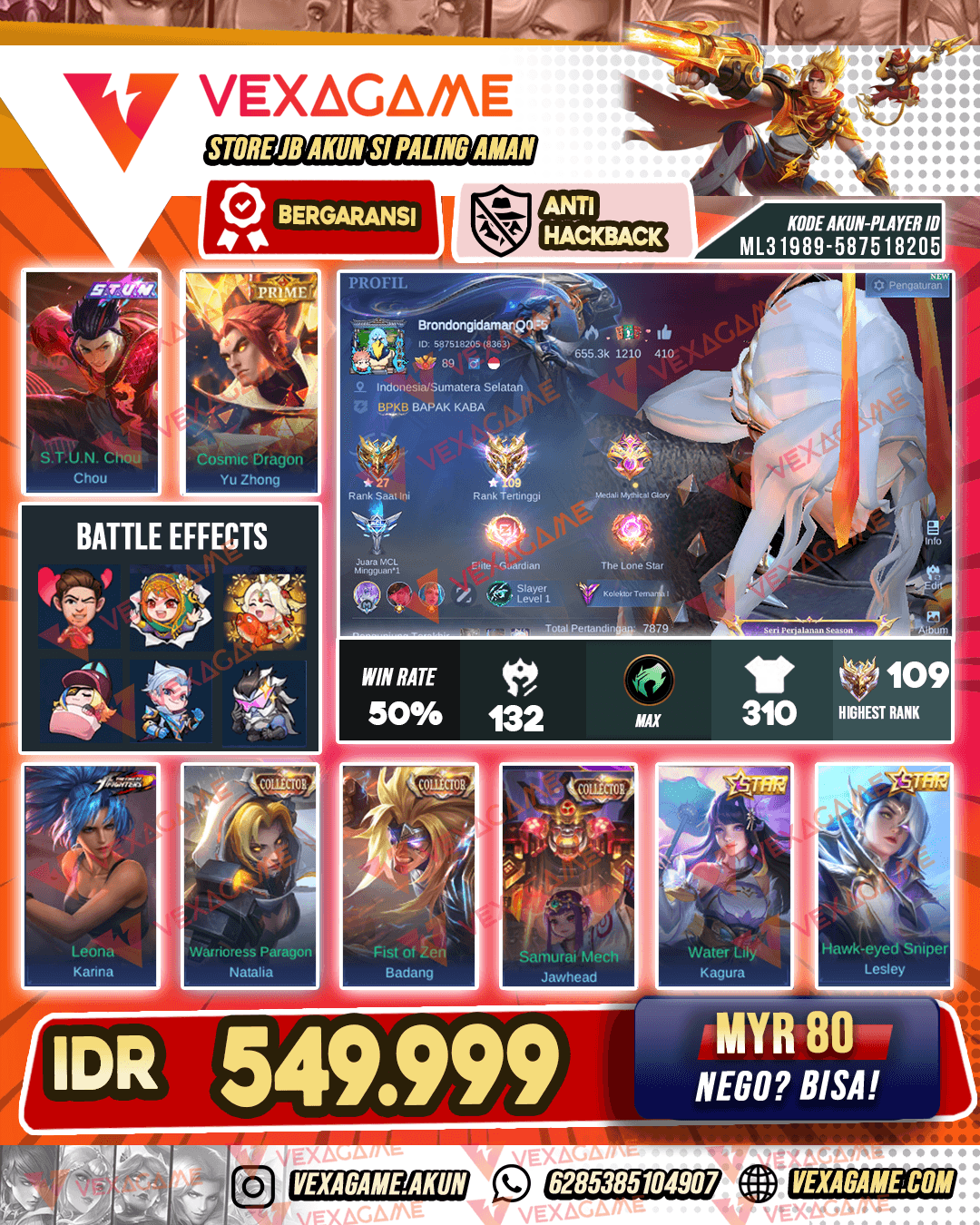 CC Jawhead X Badang | Ex Immortal