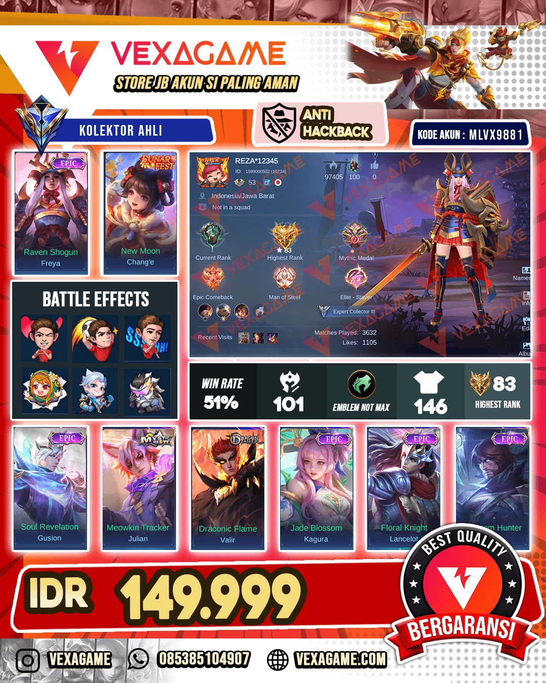 Freya Epic | Change Lunar Fest