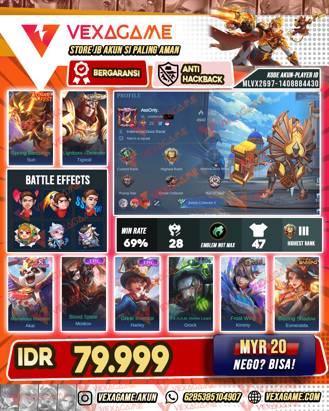 Harga terjangkau