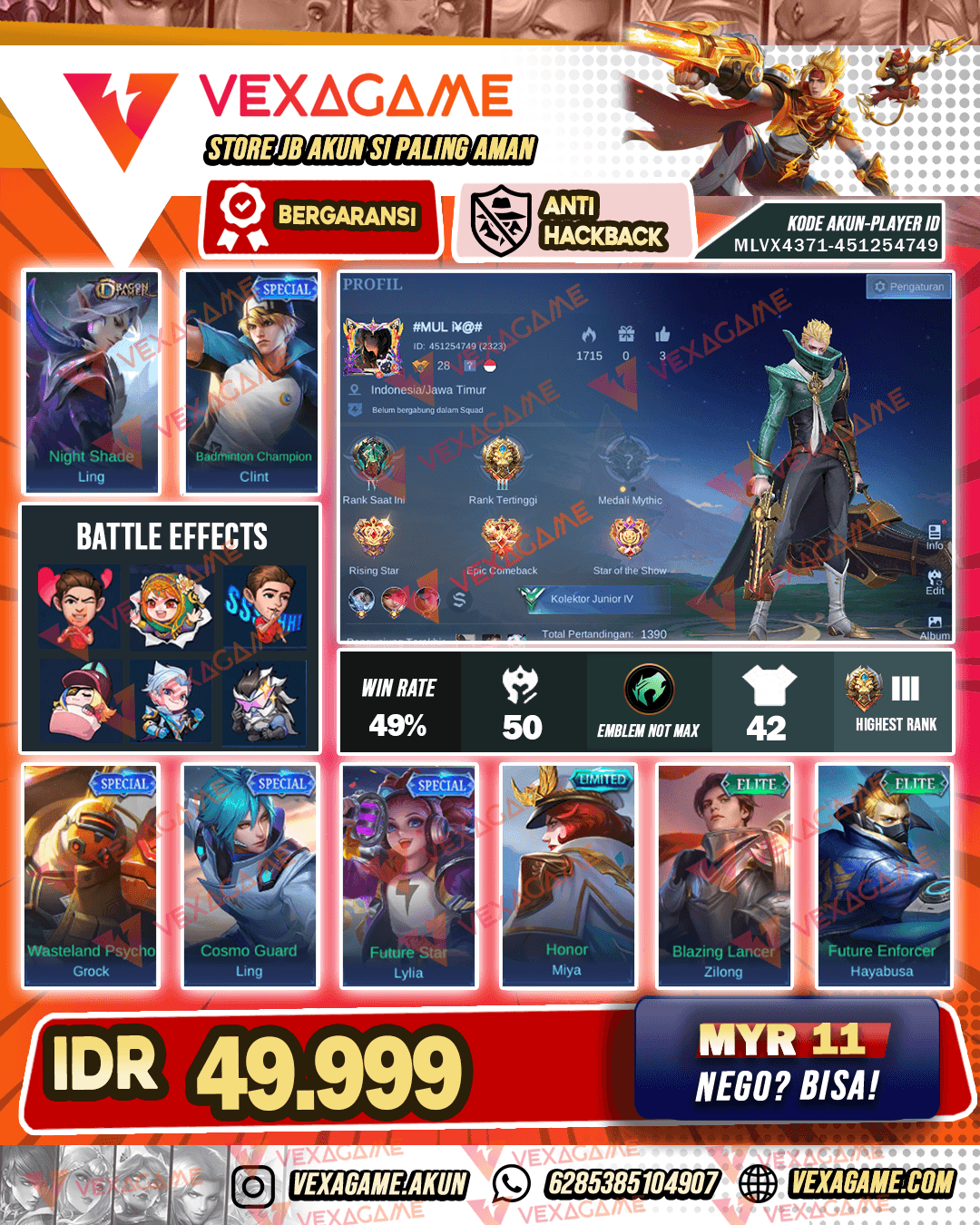 Akun Super Murah