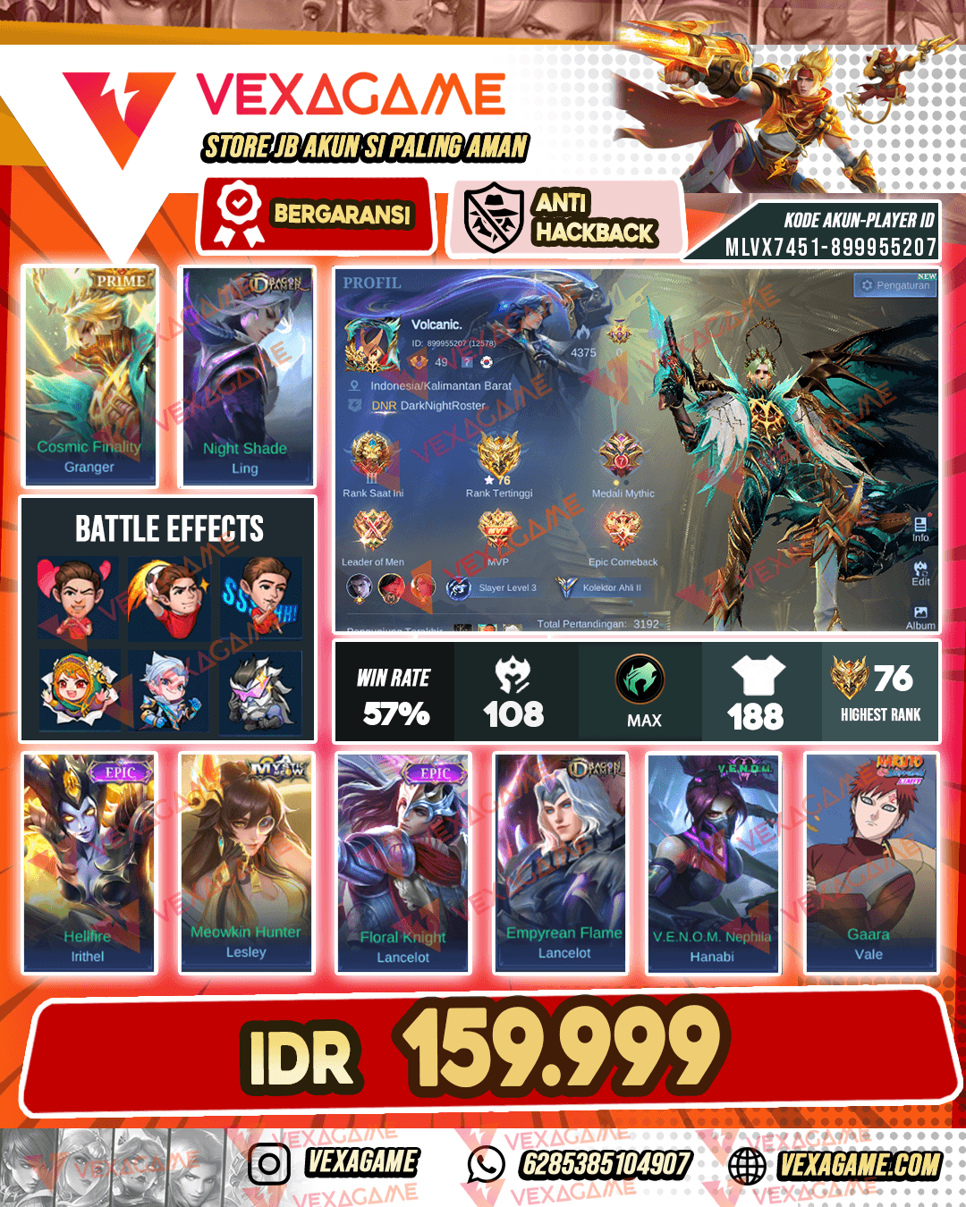 Granger Prime | Ling Dragon Tamer | Emblem MAX