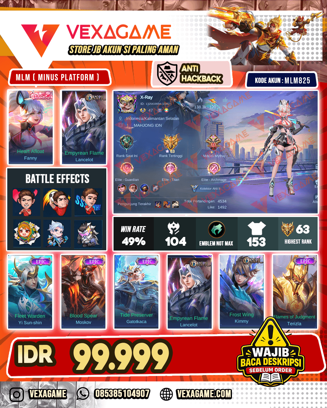 Fanny Valentine X Lancelot Dragon Tamer