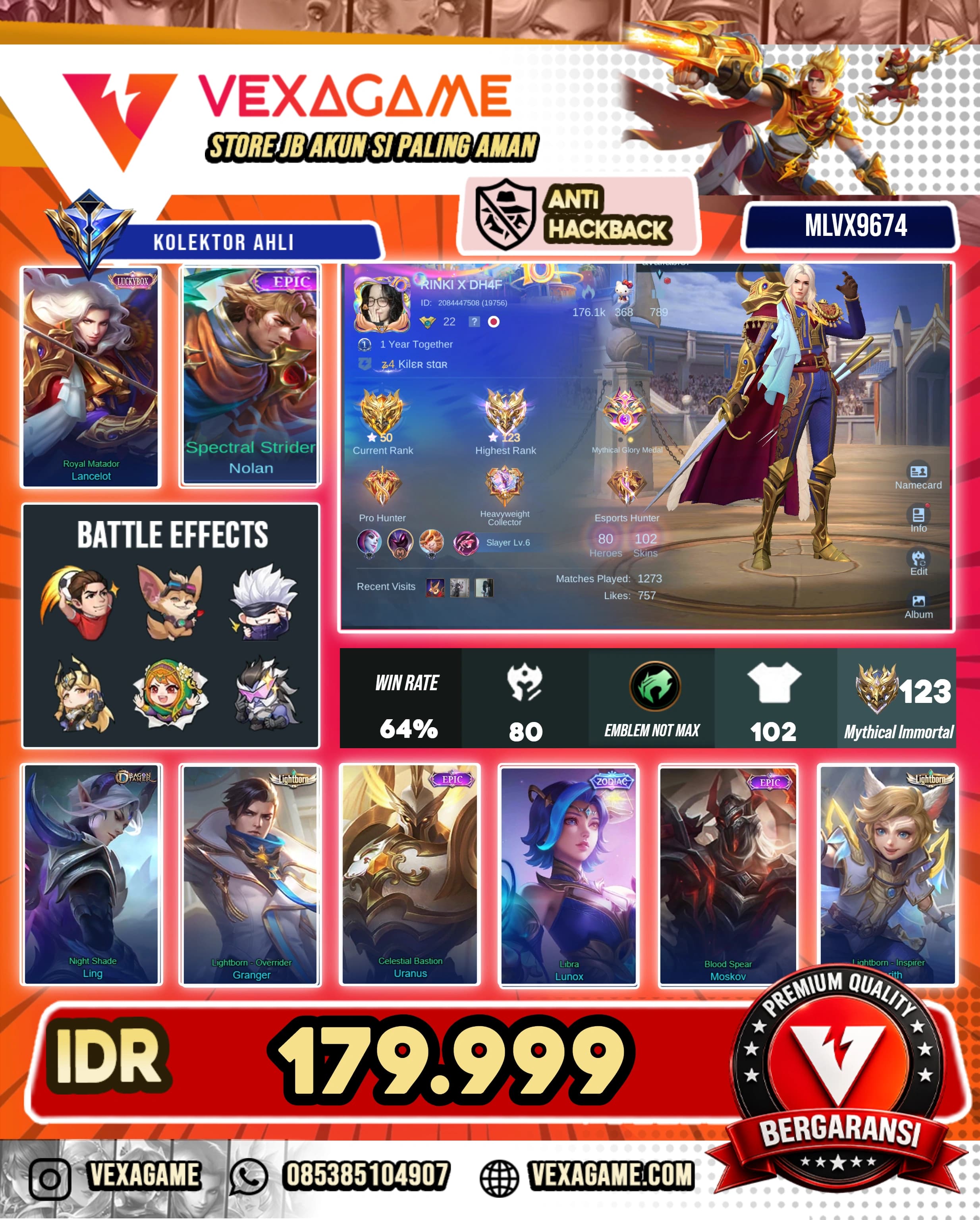 Lancelot Luckybox | Nolap Epic