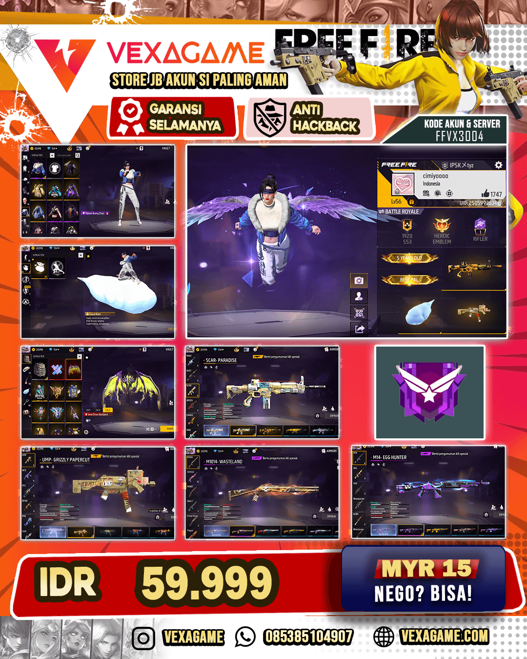 Akun Murah Meriah
