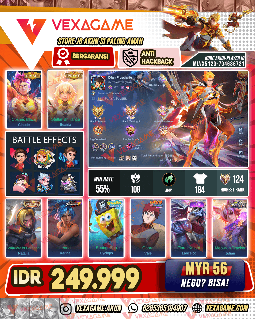 Claude Prime X Beatrix Prime | Emblem MAX| Ex Immortal
