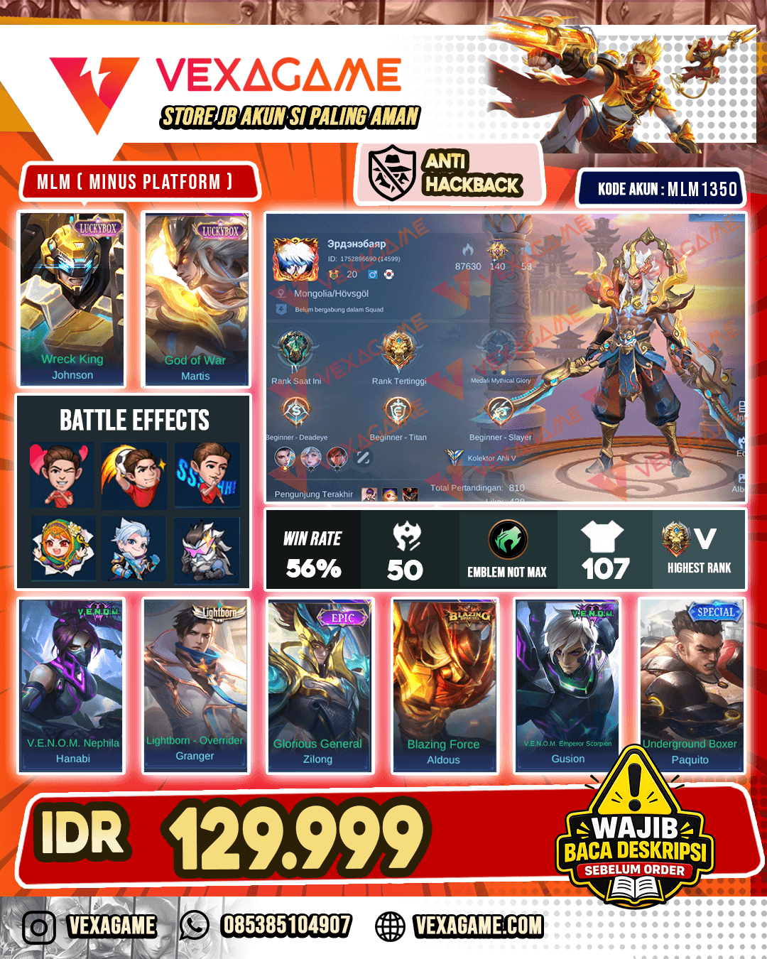 Martis Luckybox| Jhonson Luckybox