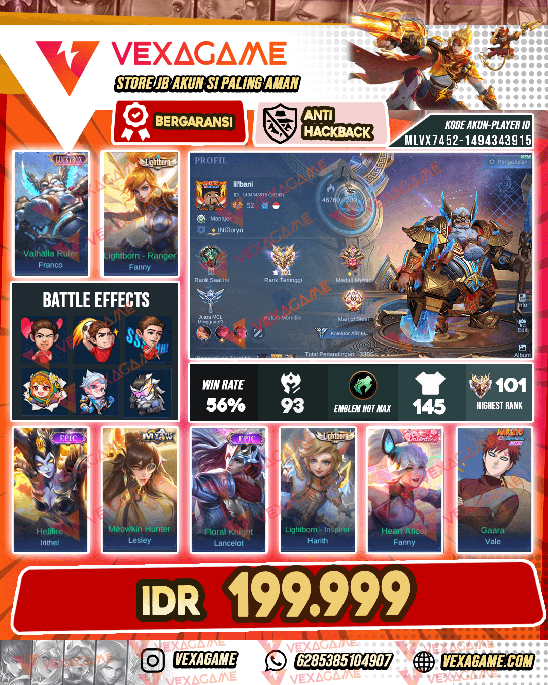 Franco Luckybox | Fanny Lightborn | Ex Immo