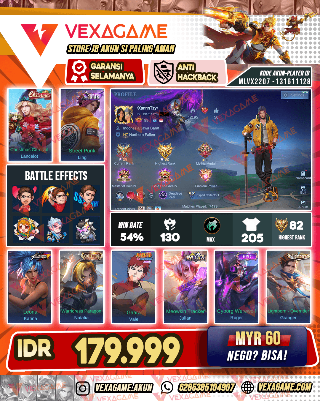 Ling Starlight | Emblem + Hero MAX