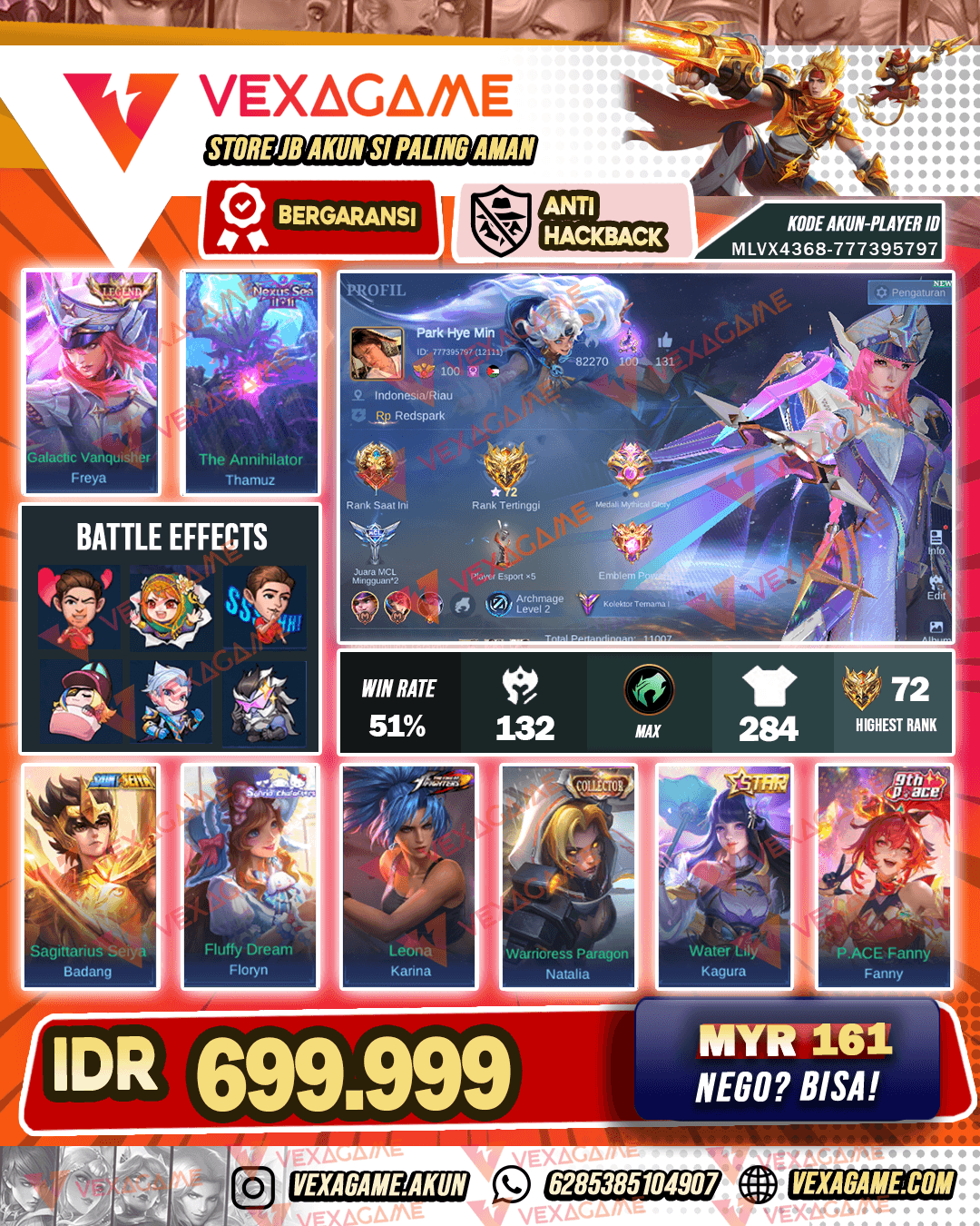 Freya Legend | Thamuz Nexus Sea