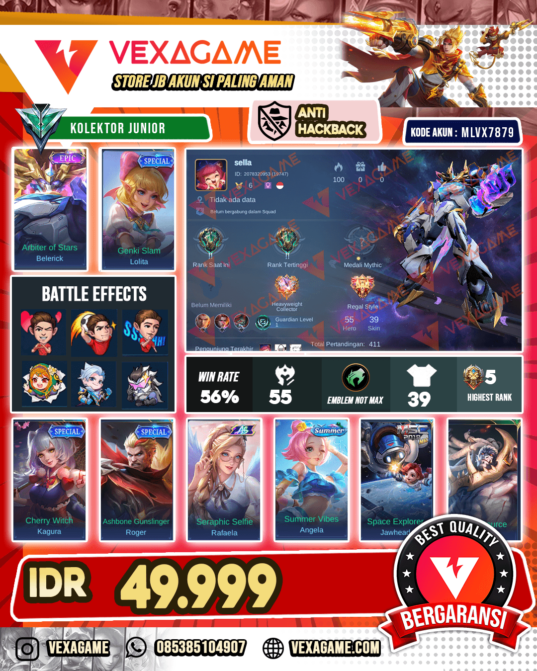 Akun Murah Harga Pelajar