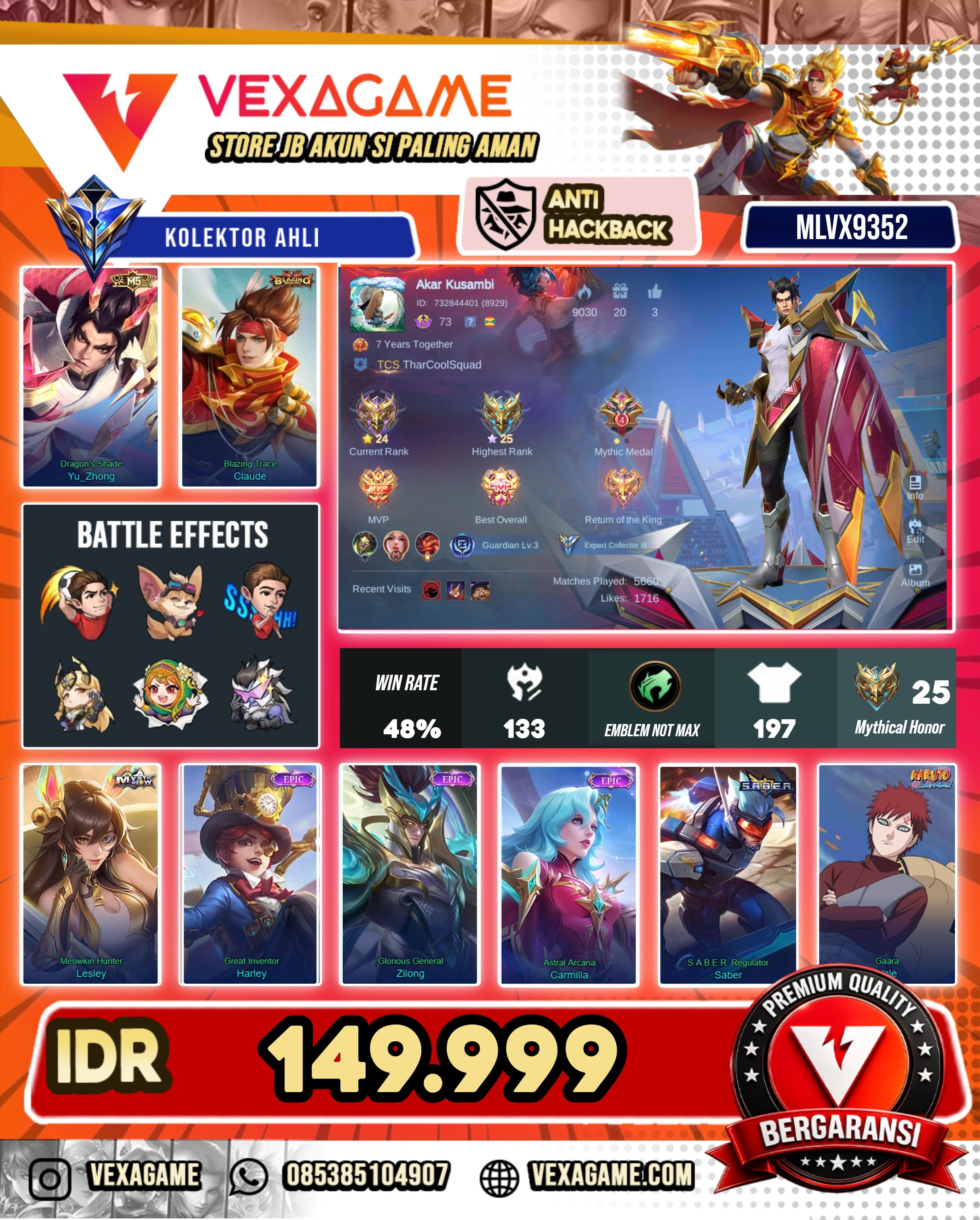 Yu Zhong M5 | Claude Blazing