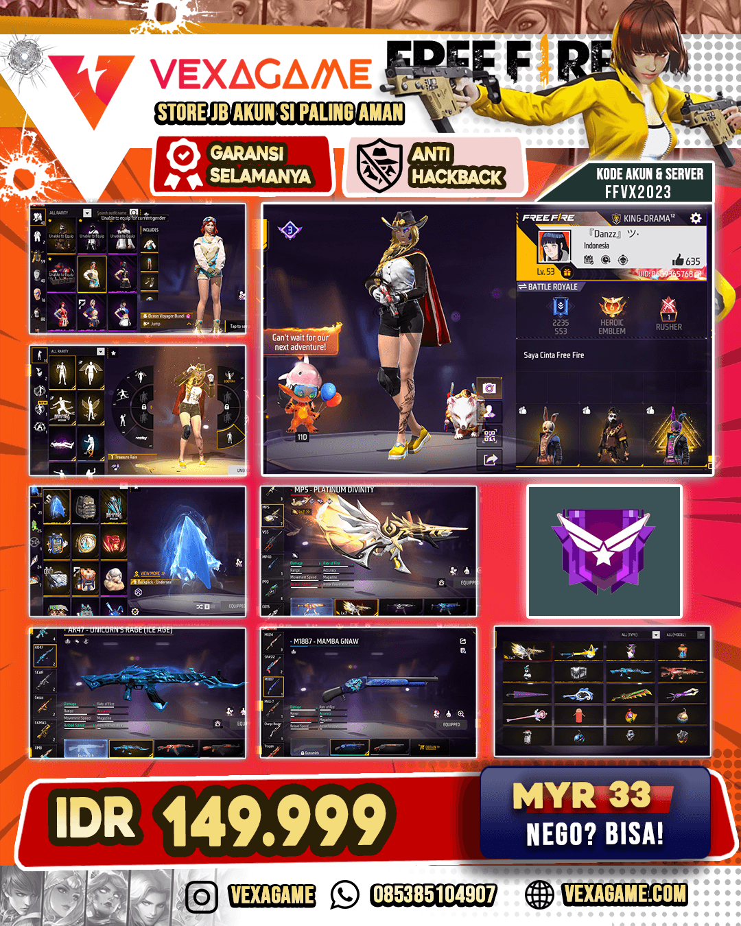 1 Evo Max | AK47 Unicorn's Rage | Vault 50++