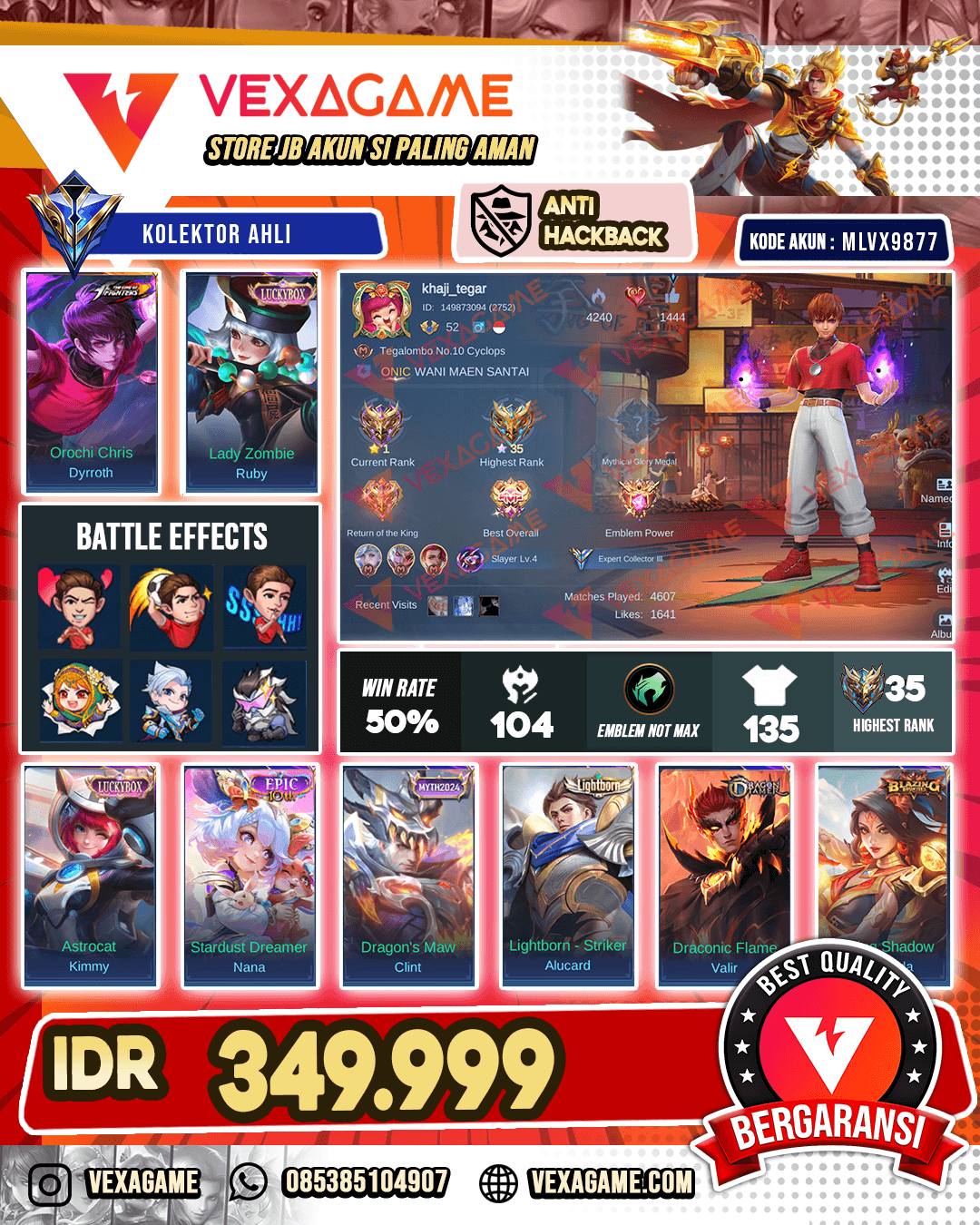 Dyrroth KOF | 2 Luckubox