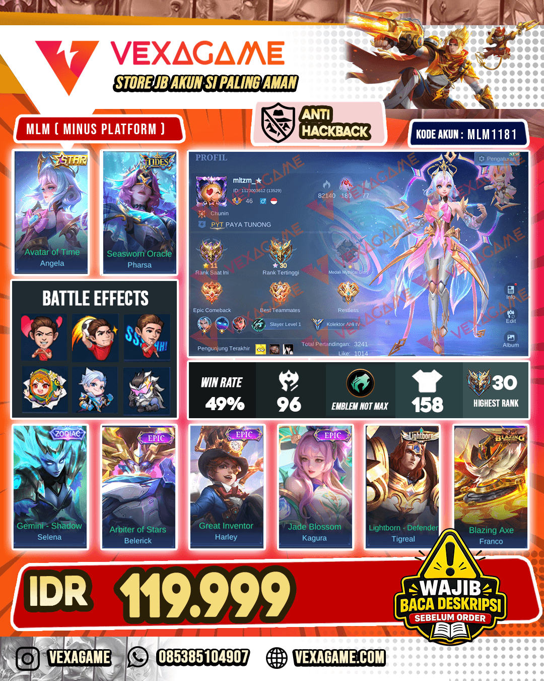 Angela Annualstar | Pharsa Tides | Selena Zodiac
