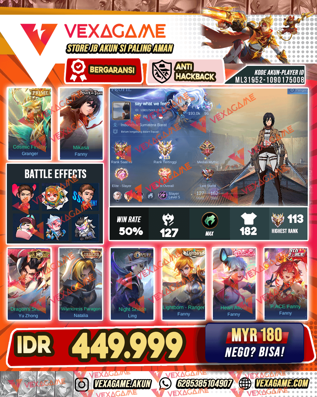 Fanny Mikasa | Ex Immortal