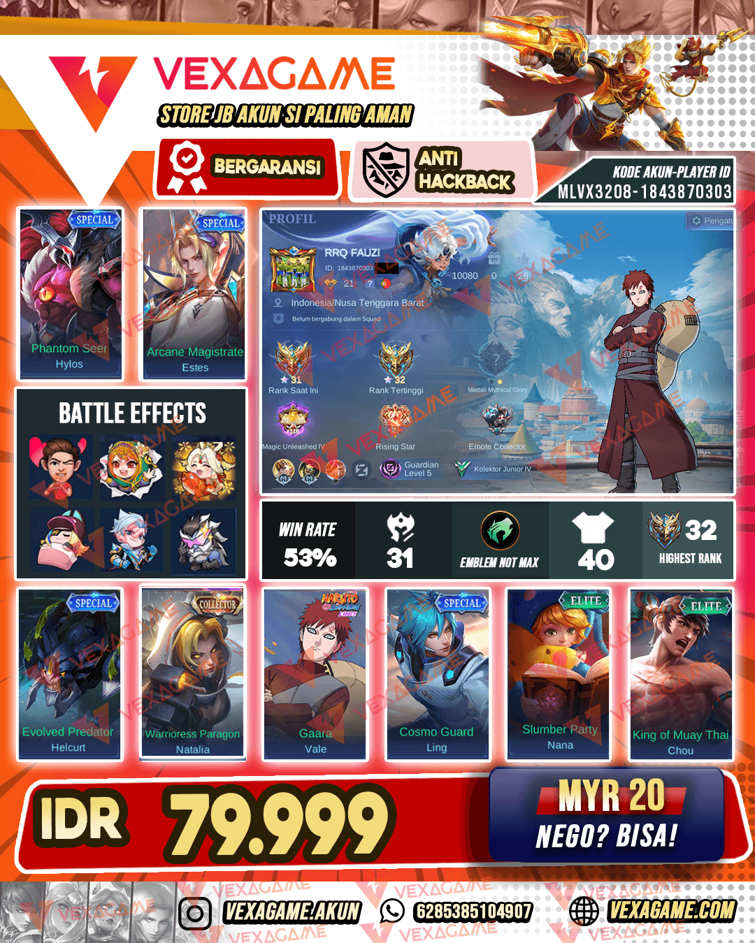 Akun Murah