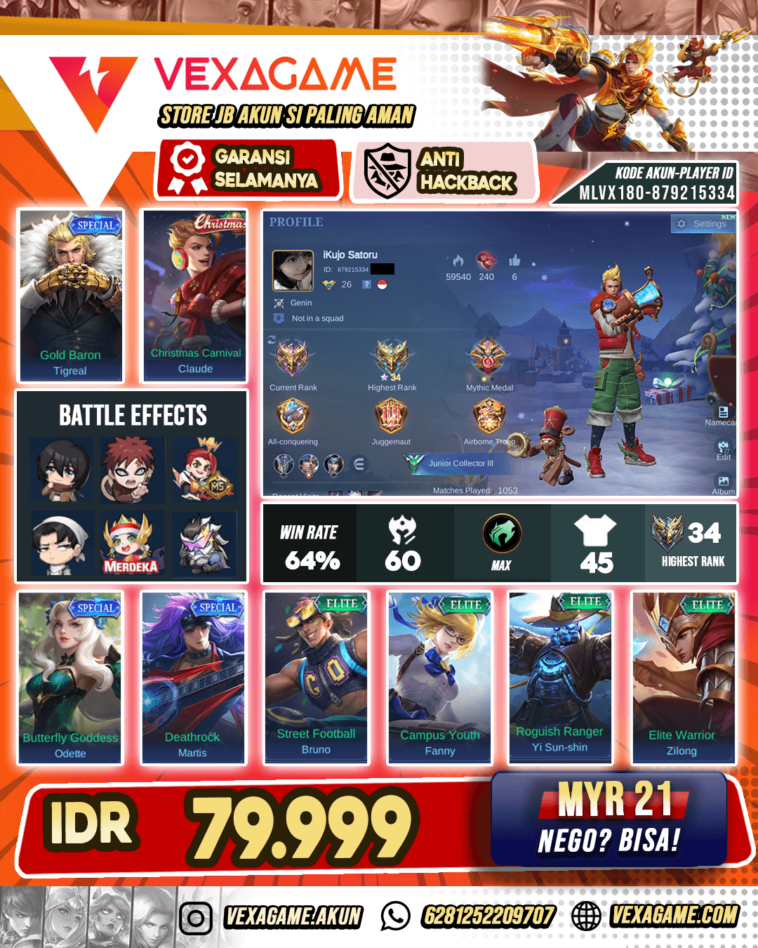 Akun Murah Banget