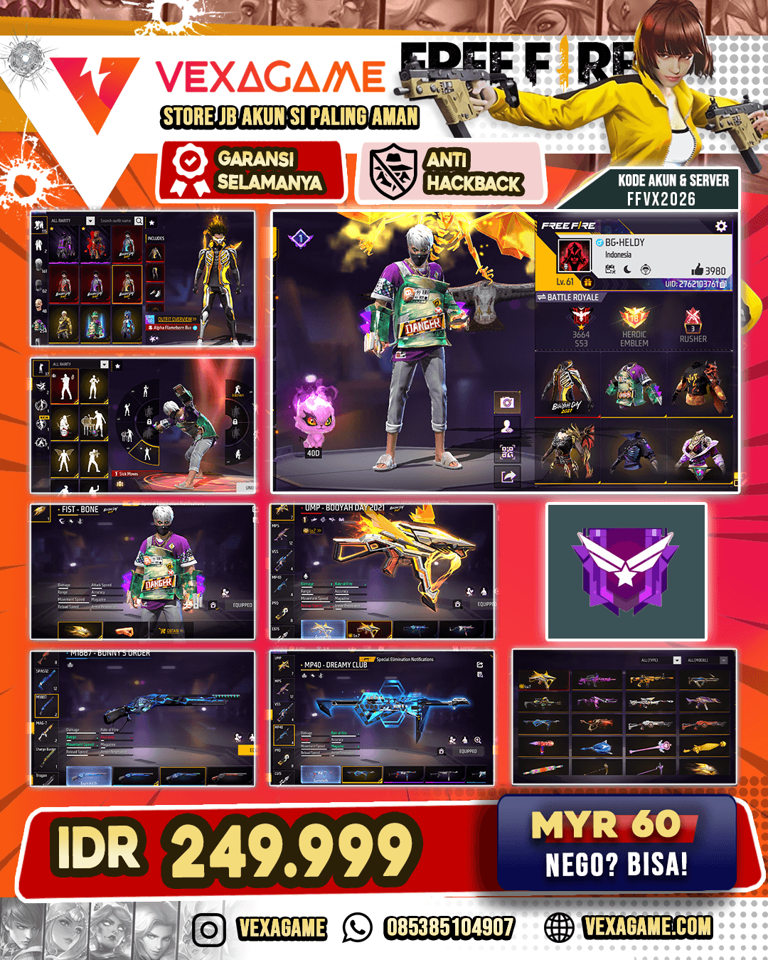 1 Evo Max | Vault 200++ | Vault Set Mythic 6 Katana On