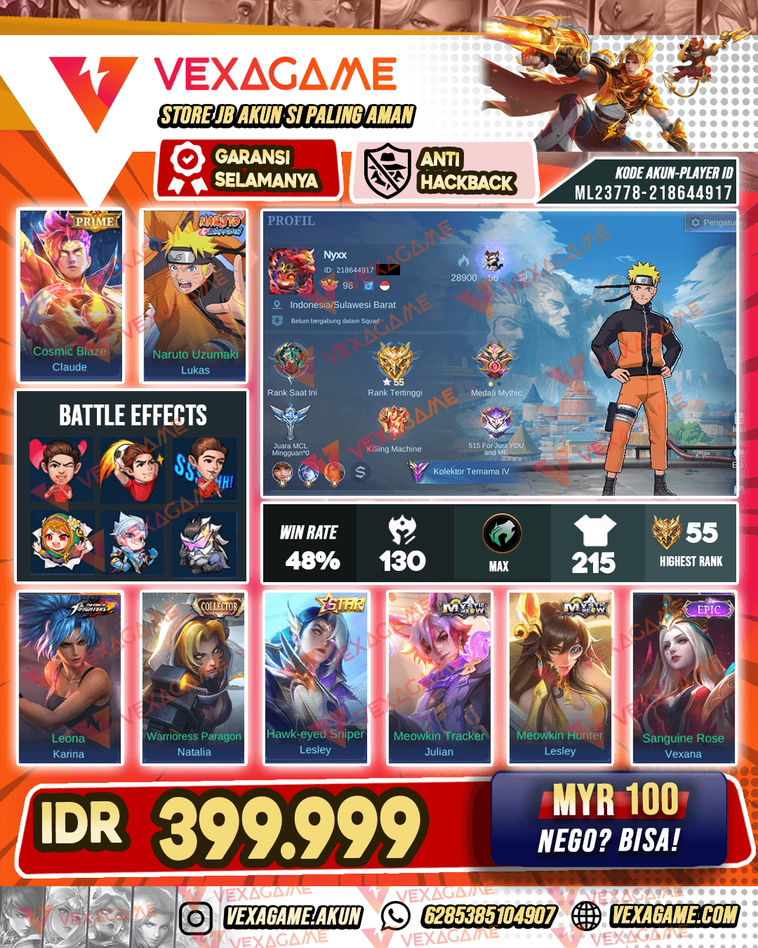 Lukas Naruto | ALL MAX