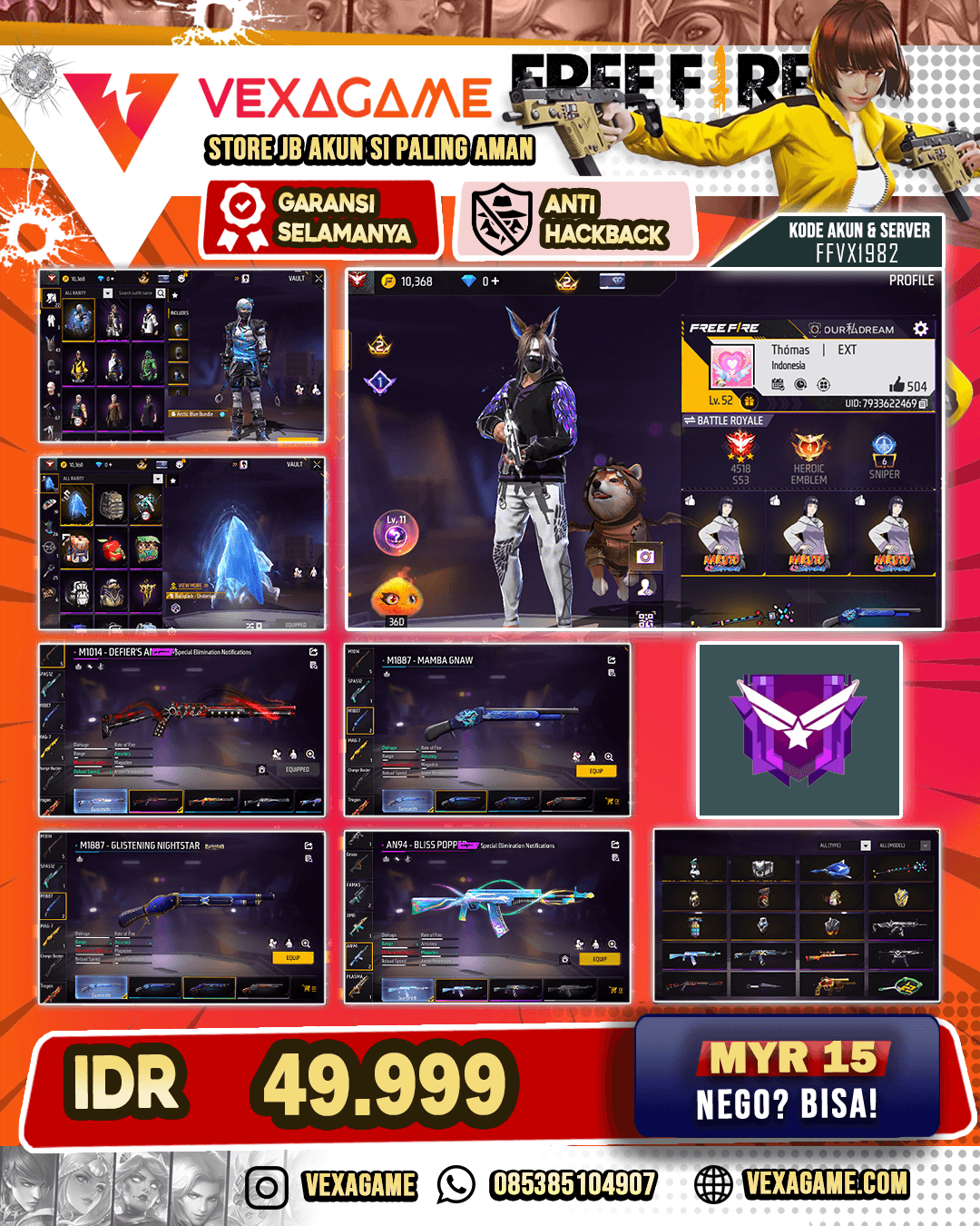 SG Mamba | SG Glistening Nightstar | Vault 50++