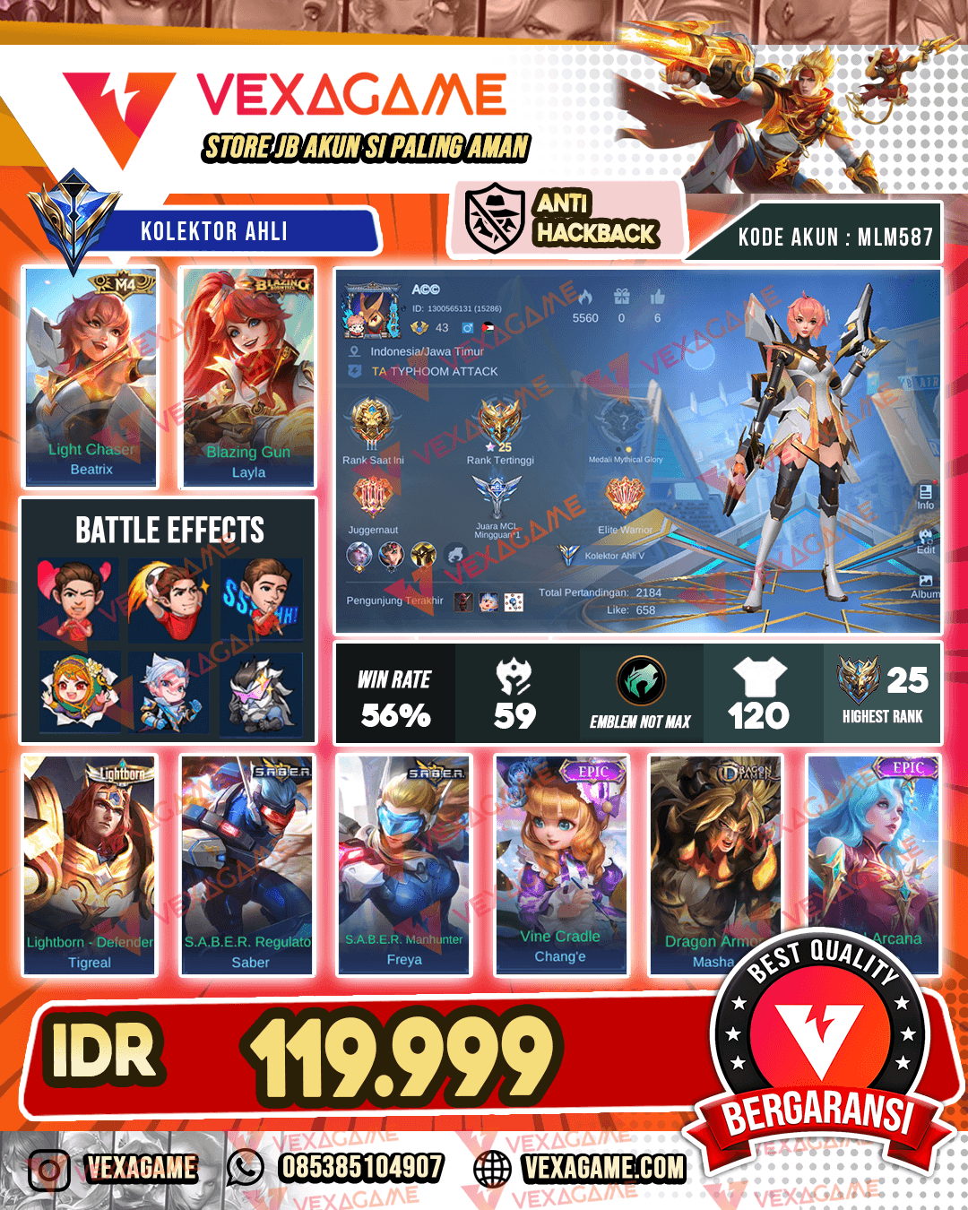 Beatrix M4 | Layla Blazing